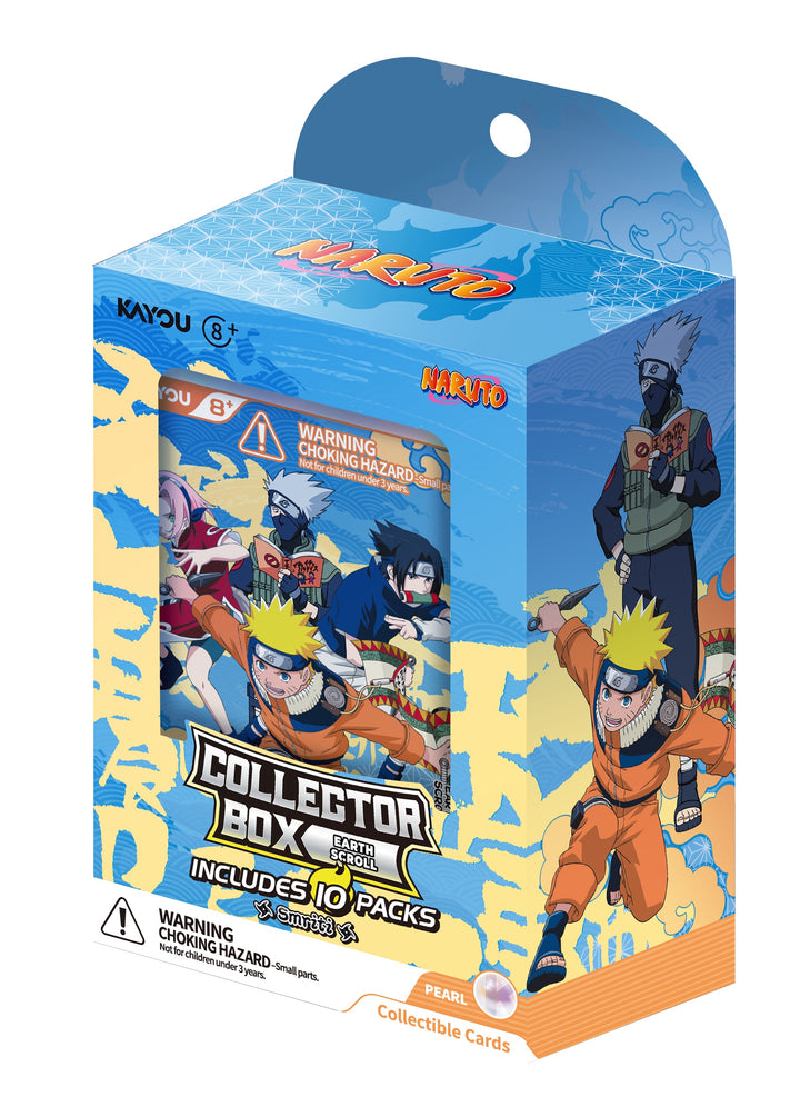 Naruto Smriti Collectible Cards Earth Scroll Series 3 10PK Collector Box