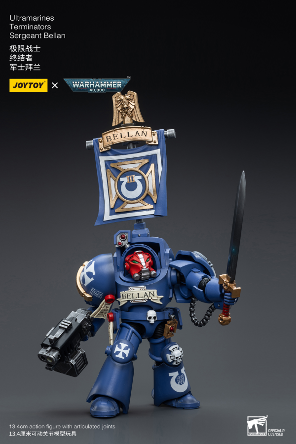 Joy Toy Ultramarines Terminators Sergeant Bellan(6973130376663)(6973130376663)