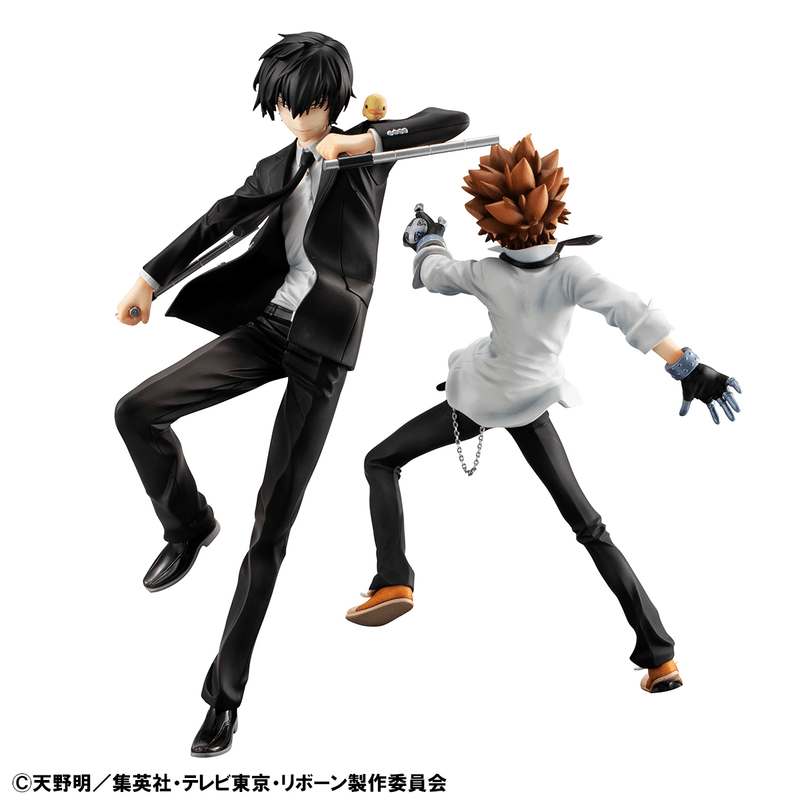TAITO G.E.M. Series Katekyo Hitman Reborn! Tsunayoshi Sawada & Kyoya Hibari & Reborn set (Repeat) | 4535123845635