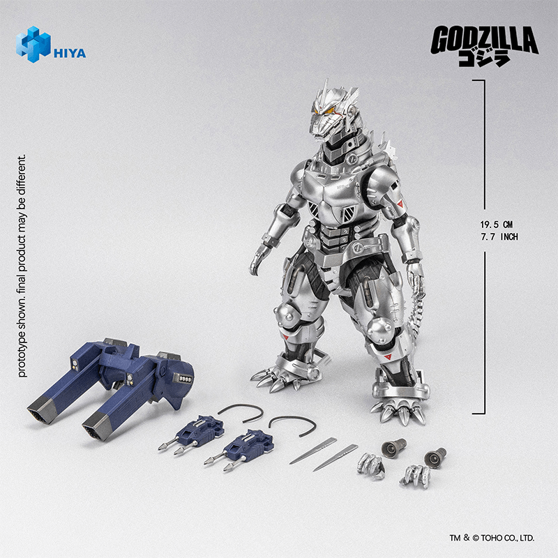 None Scale 7.7 Inch GODZILLA AGAINST MECHAGODZILLA Mechagodzilla MFS-3 Action Figure | 6957534204005