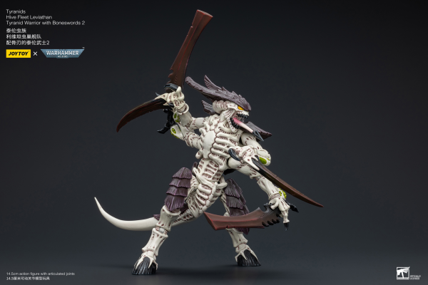 Joy Toy Tyranids Hive Fleet Leviathan Tyranid Warrior with Boneswords 2 | 6973130378766
