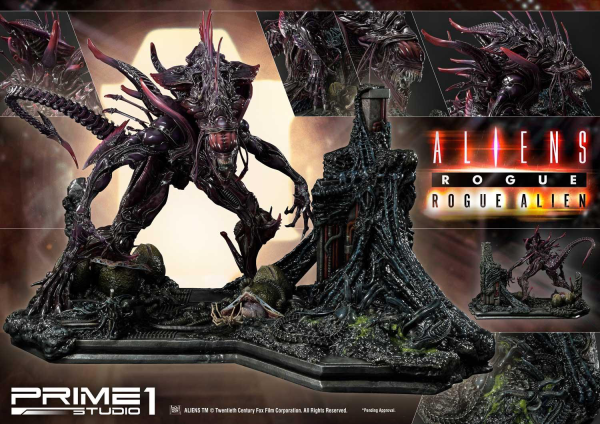 Prime 1 Studio Premium Masterline Aliens (Comics) Rogue Alien Battle Diorama(4582535944845)(4582535944845)