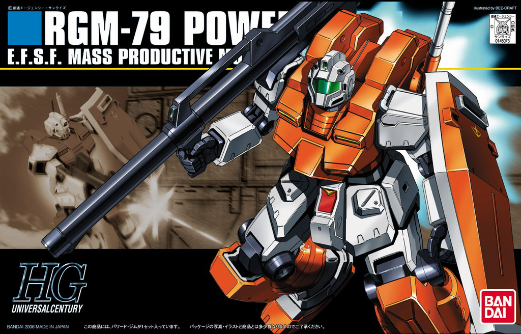HGUC 1/144 #67 RGM-79 Powered GM | 4573102609694