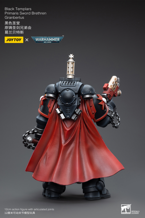 Joy Toy Black Templars Primaris Sword Brethren Granbertus(6973130373839)(6973130373839)