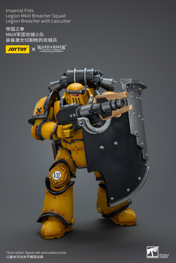 Joy Toy Imperial Fists Legion MkIII Breacher Squad Legion Breacher with Lascutter(6973130379121)(6973130379121)