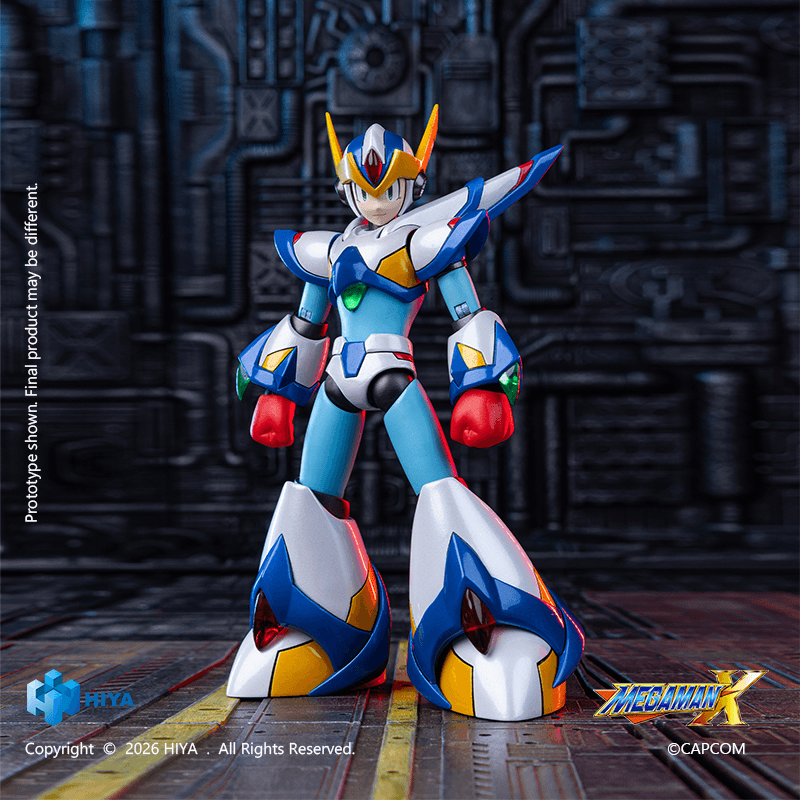 None Scale 6 Inch Mega Man X series X Falcon Armor Version Action Figure | 6957534205507