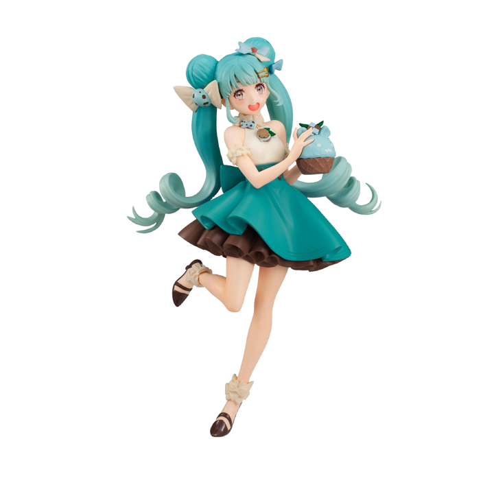 Furyu Corporation Hatsune Miku SweetSweets Series Hatsune Miku Chocolate Mint (Re-Order) Figure | 4580736403154