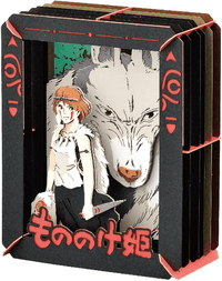 PT-141X Princess Mononoke Paper Theater "Princess Mononoke" (Box/6) | 4970381523497