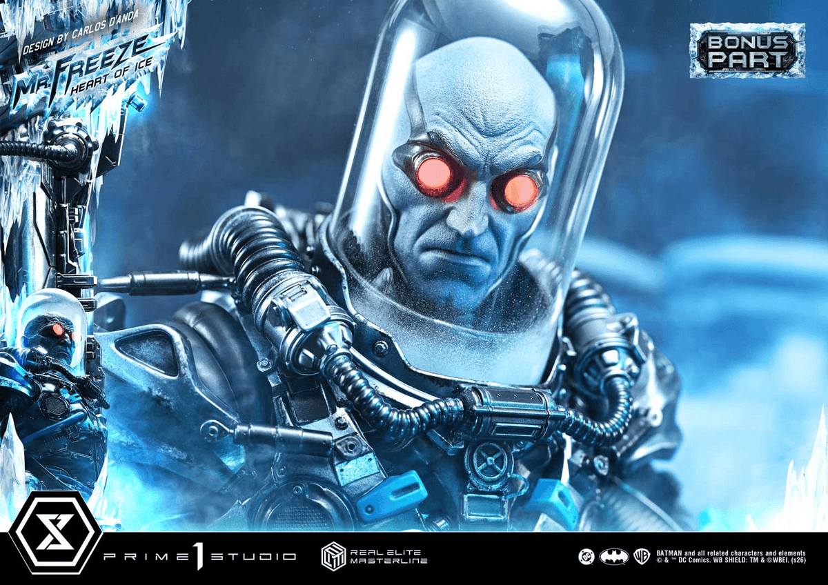 Real Elite Masterline Batman (Comics) Mr. Freeze Heart of Ice (Design by Carlos D'Anda) DX Bonus Version