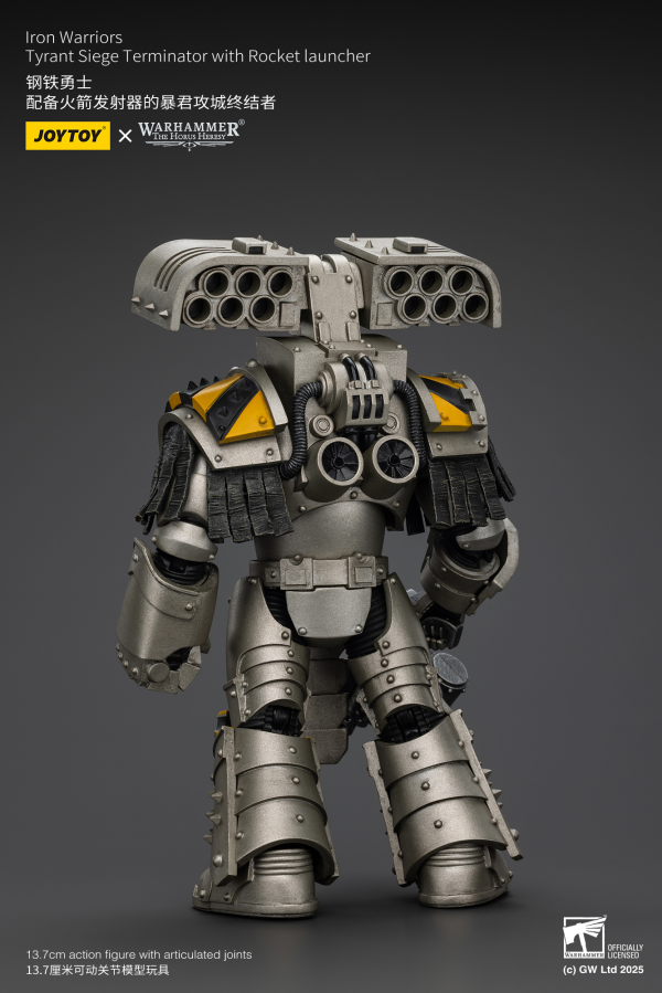 JOYTOY lron Warriors Tyrant Siege Terminator with Rocket launcher | 6927054401475