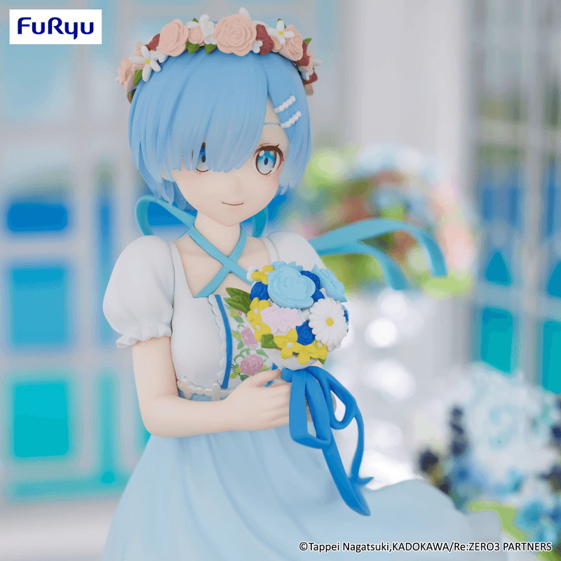 FURYU Re:ZERO -Starting Life in Another World- Trio-Try-iT Figure -Rem Bridesmaid- | 4571623505402