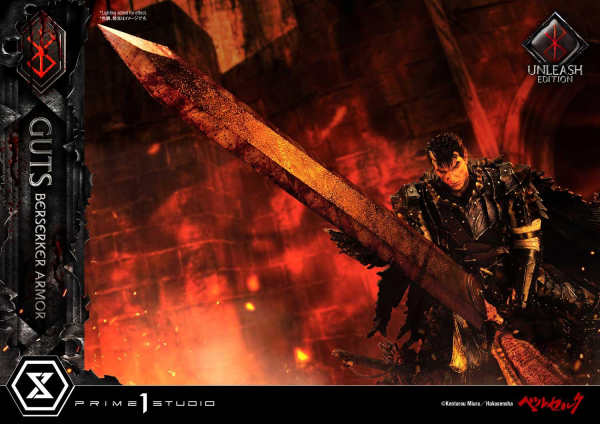 Prime 1 Studio Ultimate Premium Masterline Berserk Guts, Berserker Armor Unleash Edition Deluxe Version(4582535948553)(4582535948553)