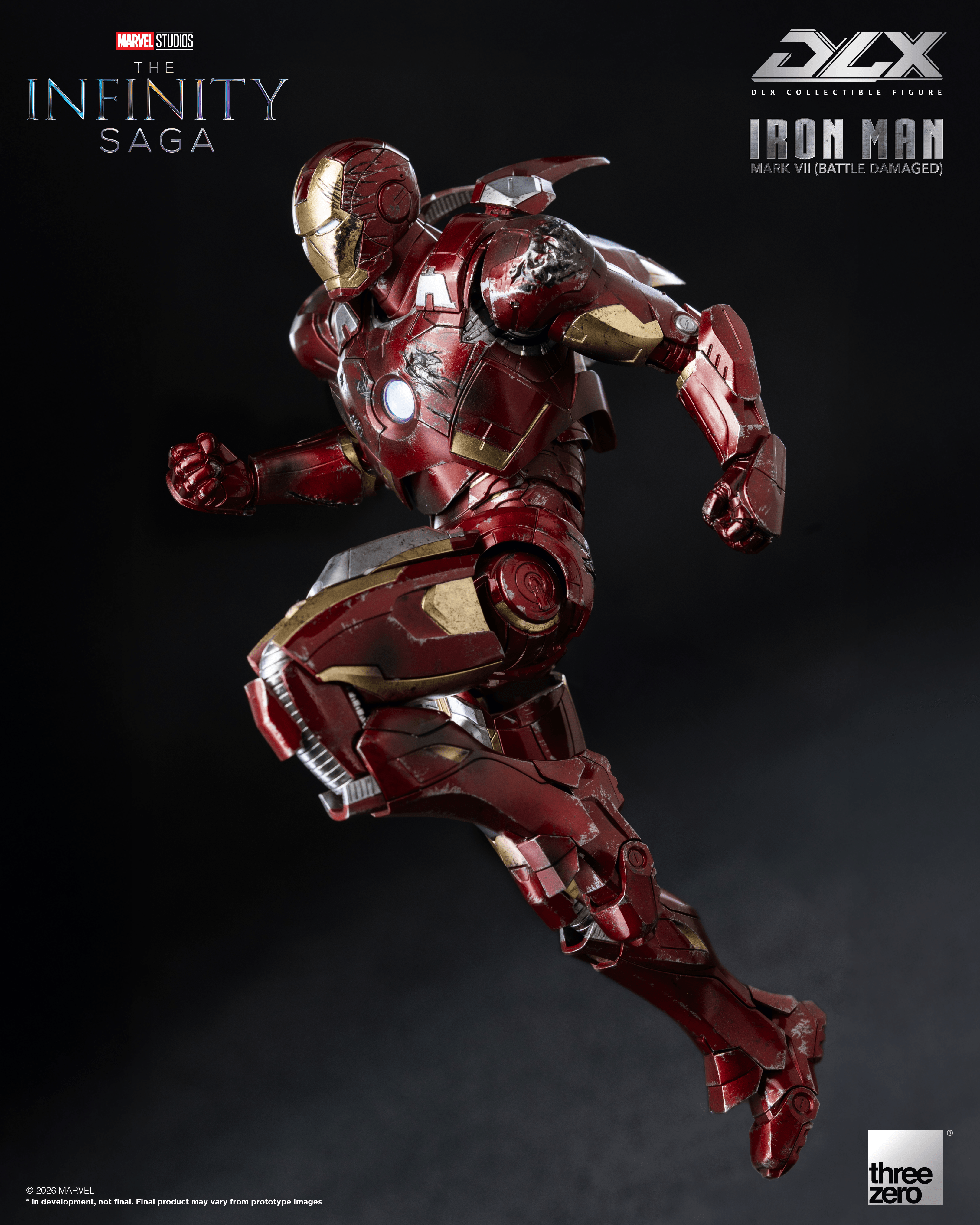 DLX Iron Man Mark 7 (Battle Damaged) | 4895250821385