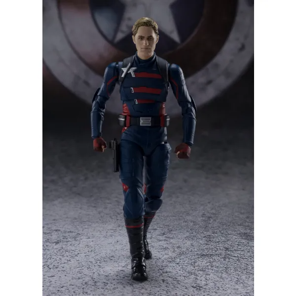 BANDAI Spirits Captain America (John F. Walker ) (The Falcon and the Winter Soldier) , Bandai Spirits S.H.Figuarts(4573102608758)(4573102608758)