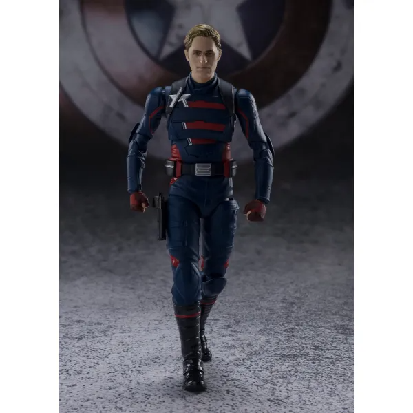 BANDAI Toy Captain America (John F. Walker ) (The Falcon and the Winter Soldier) , Bandai Spirits S.H.Figuarts
