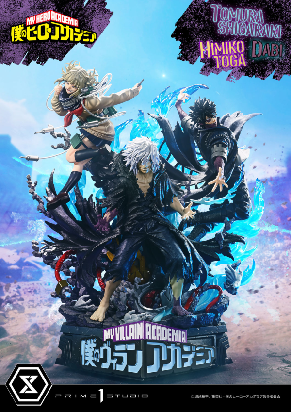 Prime 1 Studio Ultimate Premium Masterline My Hero Academia Tomura Shigaraki,Dabi,Himiko Toga DX Bonus Version(4582647121097)(4582647121097)