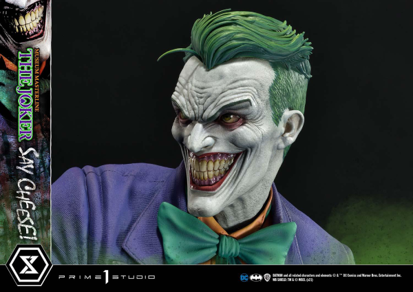 Prime 1 Studio Museum Masterline Batman (Comics) The Joker - Say Cheese! DX Bonus Version(4580708035123)(4580708035123)