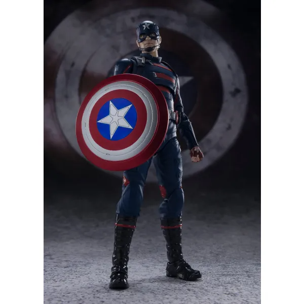 BANDAI Spirits Captain America (John F. Walker ) (The Falcon and the Winter Soldier) , Bandai Spirits S.H.Figuarts