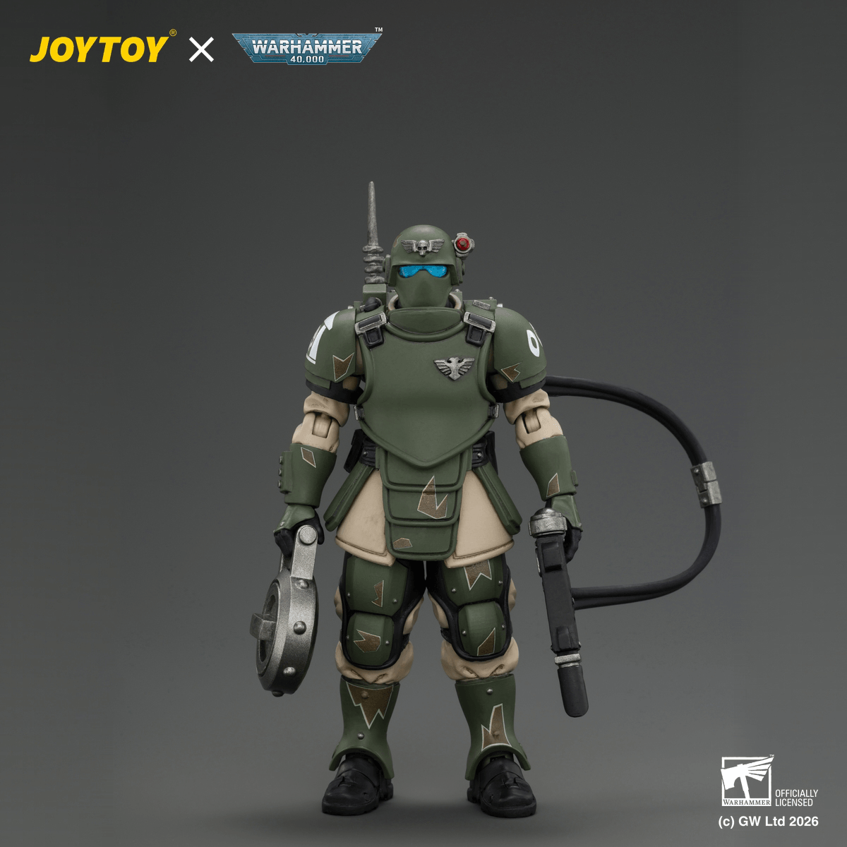 Astra Militarum Kasrkin 6 with Hot-shot Laspistol