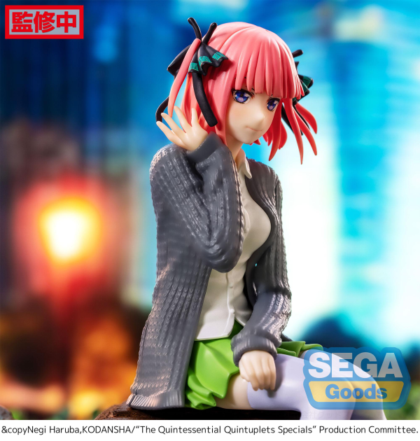 SEGA "The Quintessential Quintuplets Specials" PM Perching Figure "Nino Nakano"