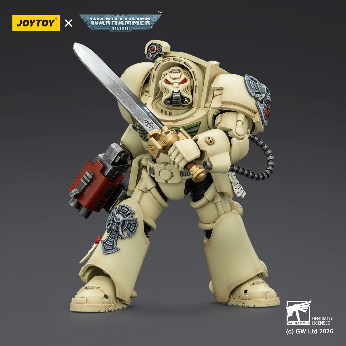Dark Angels Deathwing Terminator 1 with Power Sword and Storm Bolter | 6927054403127
