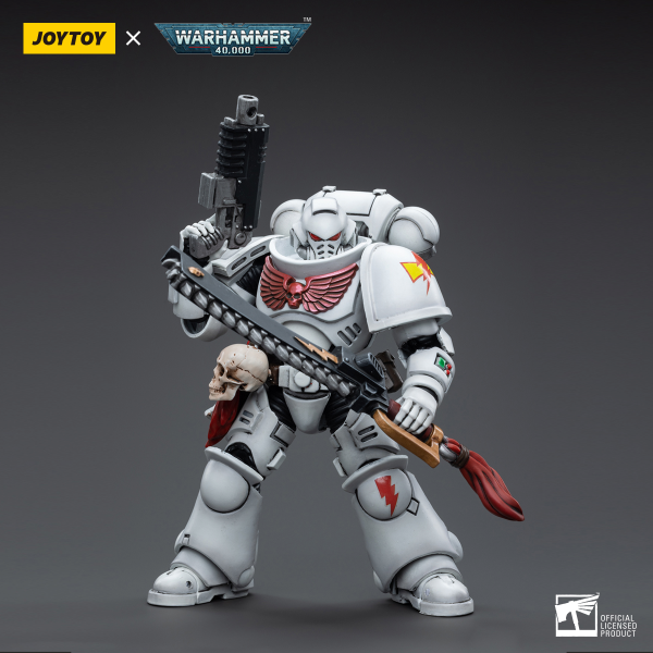 Joy Toy White Scars Assault lntercessor Brother Batjargal(6973130375291)(6973130375291)