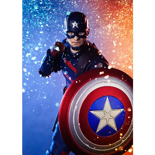 BANDAI Spirits Captain America (John F. Walker ) (The Falcon and the Winter Soldier) , Bandai Spirits S.H.Figuarts(4573102608758)(4573102608758)