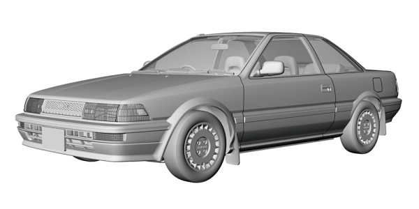 Hasegawa [HC36] 1:24 TOYOTA COROLLA LEVIN AE92 APEX EARLY VERSION(4967834211360)(4967834211360)