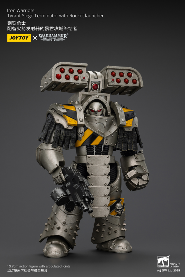 JOYTOY lron Warriors Tyrant Siege Terminator with Rocket launcher | 6927054401475