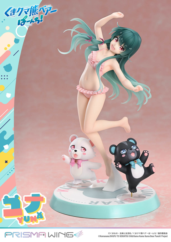 Prime 1 Studio PRISMA WING Kuma Kuma Kuma Bear Punch! Yuna 1/7 Scale Pre-Painted Figure | 4582647120601