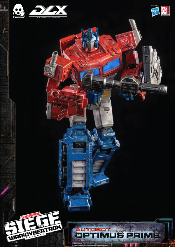 threezero Transformers: War for Cybertron Trilogy - DLX Optimus Prime | 4895250816343