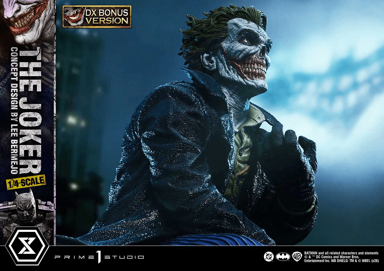 Ultimate Premium Masterline Batman (Comics) The Joker (Concept Design by Lee Bermejo) DX Bonus Version | 4582647124173