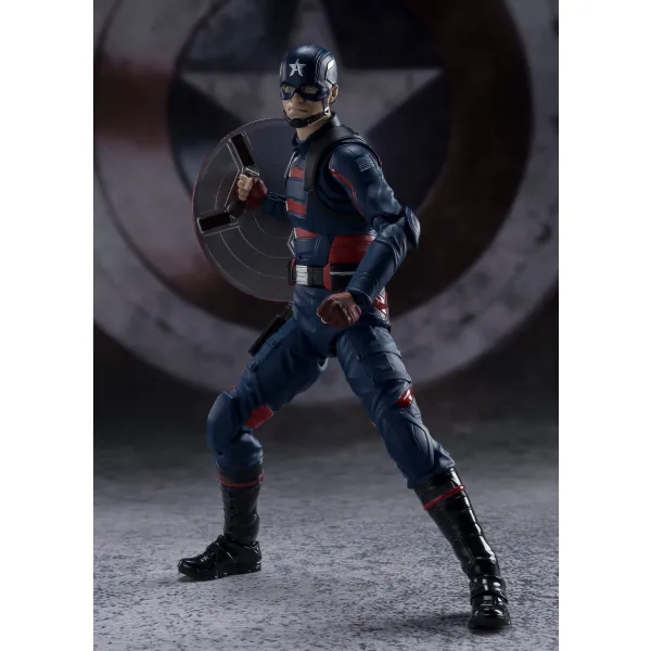 BANDAI Spirits Captain America (John F. Walker ) (The Falcon and the Winter Soldier) , Bandai Spirits S.H.Figuarts(4573102608758)(4573102608758)