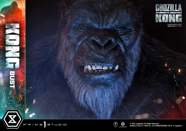 Prime 1 Studio Life Size Bust Godzilla vs Kong (Film) Kong | 4580708032122