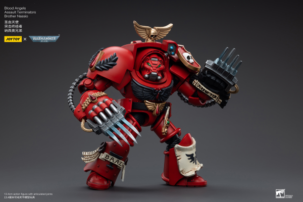 Joy Toy Blood Angels Assault Terminators Brother Nassio(6973130375512)(6973130375512)