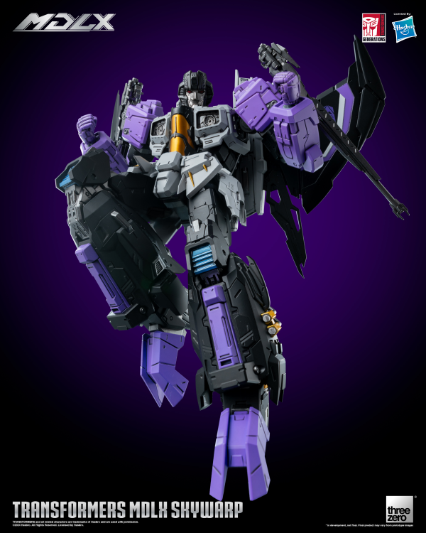 Three Zero Transformers: MDLX Skywarp | 4895250810532