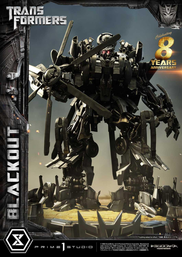 Prime 1 Studio Museum Masterline Transformers (Film) Blackout(4582535946009)(4582535946009)