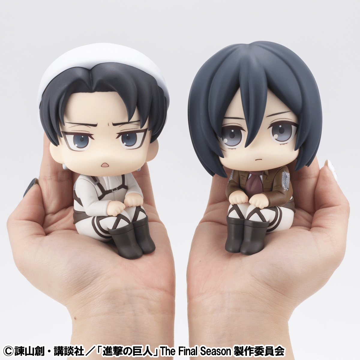 Lookup Attack on Titan Levi Cleaning up Ver. & Mikasa Ackerman set【with gift】 | 4535123849435
