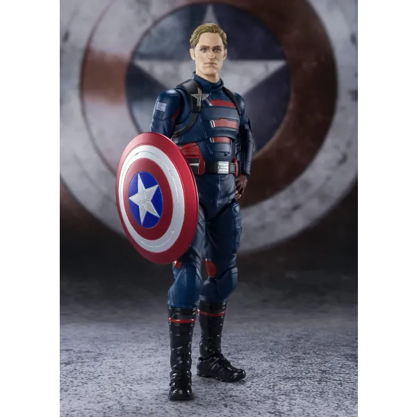 BANDAI Spirits Captain America (John F. Walker ) (The Falcon and the Winter Soldier) , Bandai Spirits S.H.Figuarts(4573102608758)(4573102608758)