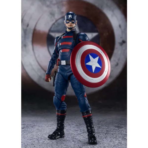 BANDAI Spirits Captain America (John F. Walker ) (The Falcon and the Winter Soldier) , Bandai Spirits S.H.Figuarts(4573102608758)(4573102608758)