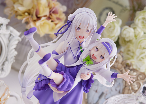 SEGA Re:ZERO -Starting Life in Another World- Figure Emilia & Childhood Emilia(4580779515067)(4580779515067)