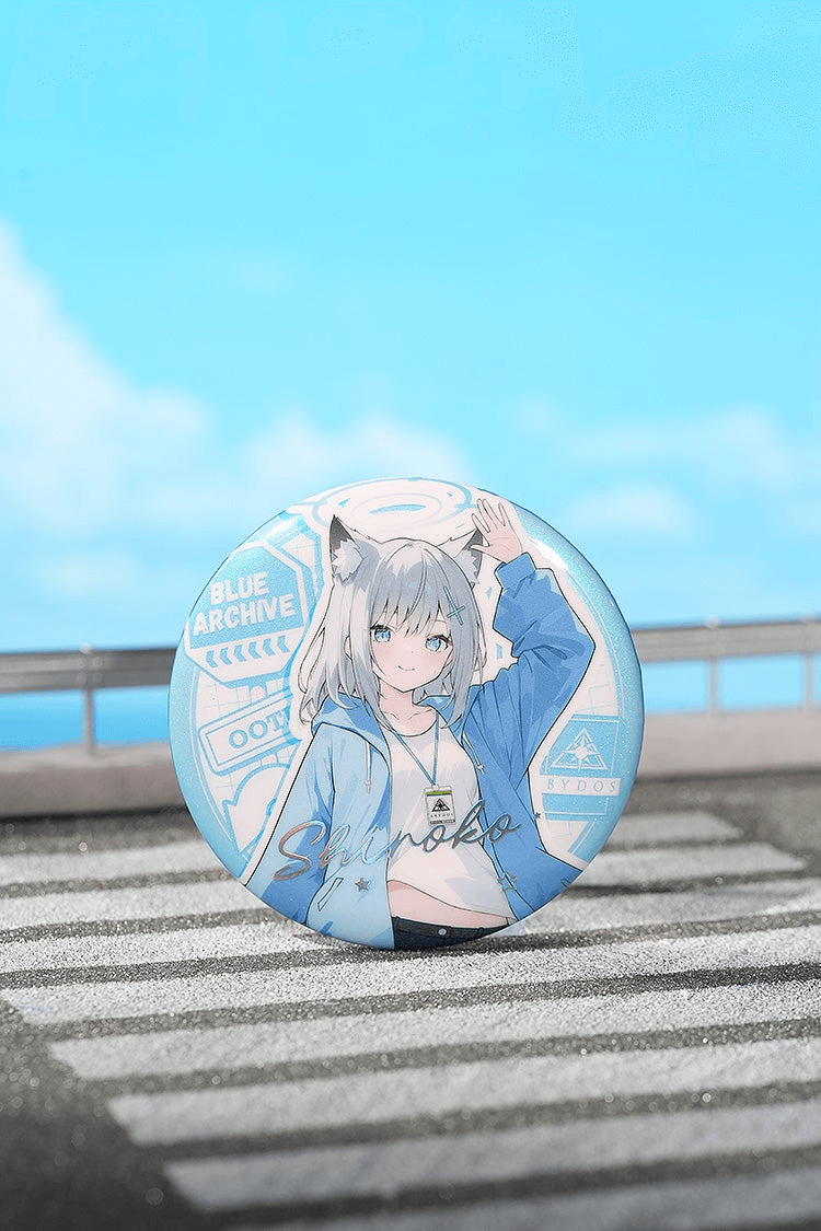 Blue Archive Holiday Saunter Series 75mm Badge (SHIROKO) | 4571697184695