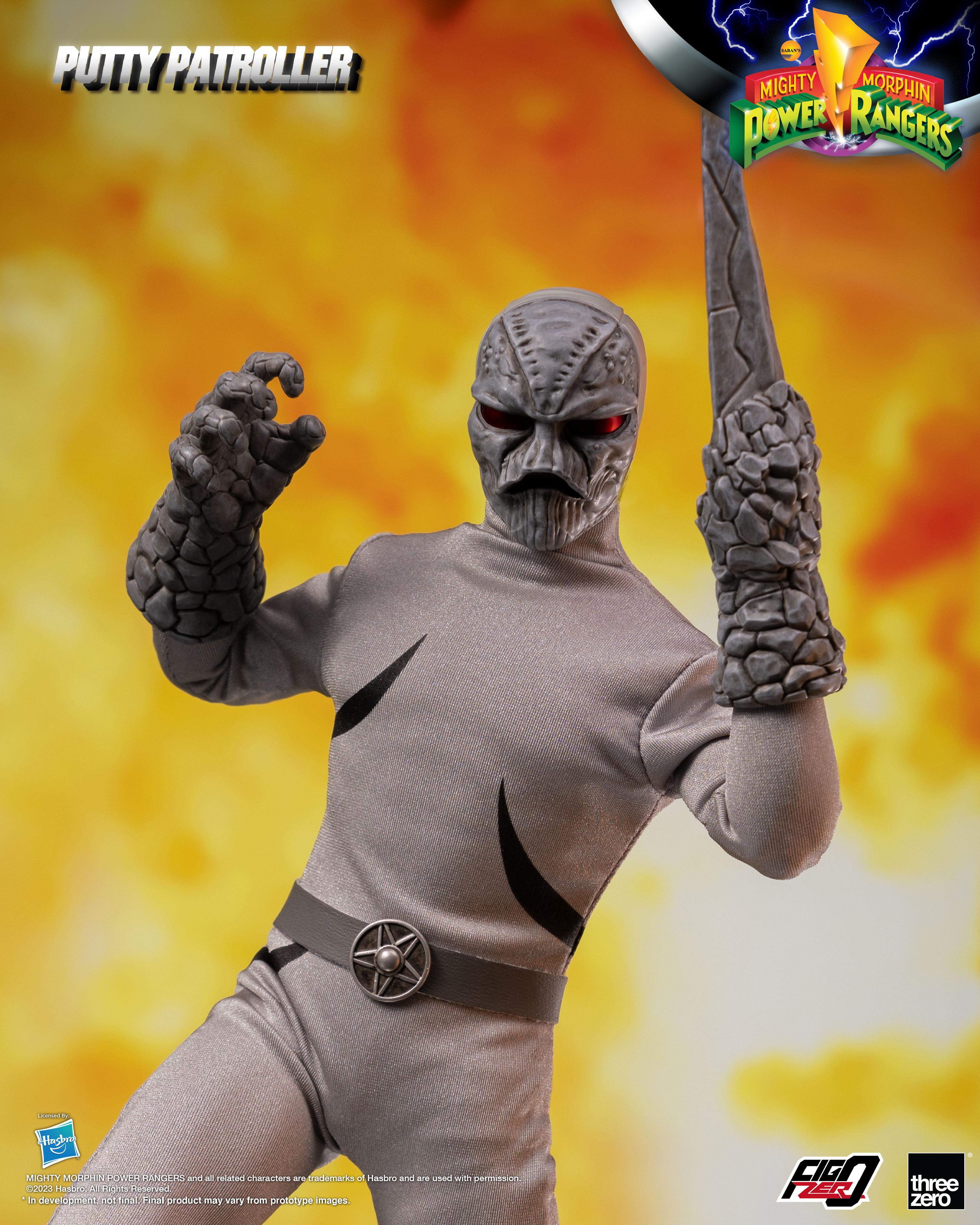 Mighty Morphin Power Rangers - FigZero 1/6 Putty Patroller | 4895250806276