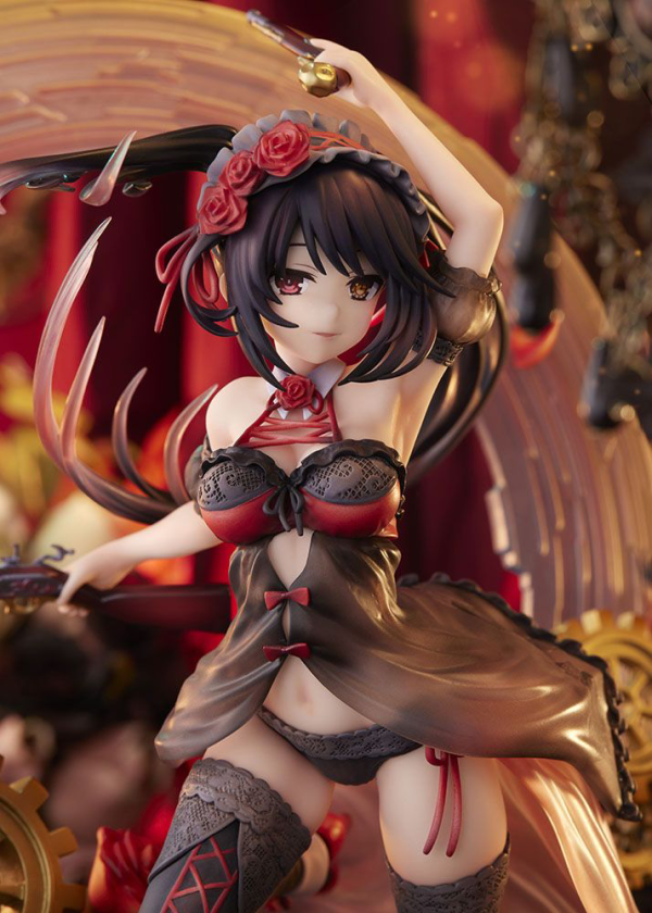 SQUARE ENIX Date A Live IV 1/7 Scale Figure - Kurumi Tokisaki (Lingerie Swimwear Ver.) 1/ 7 scale figure(4988611422229)(4988611422229)
