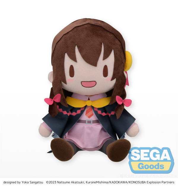 SEGA Fuwapetit "KONOSUBA -An Explosion on This Wonderful World" L Plush "Yunyun" | 4580779530954