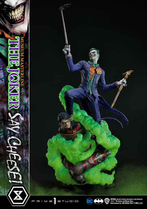 Prime 1 Studio Museum Masterline Batman (Comics) The Joker - Say Cheese! DX Bonus Version(4580708035123)(4580708035123)