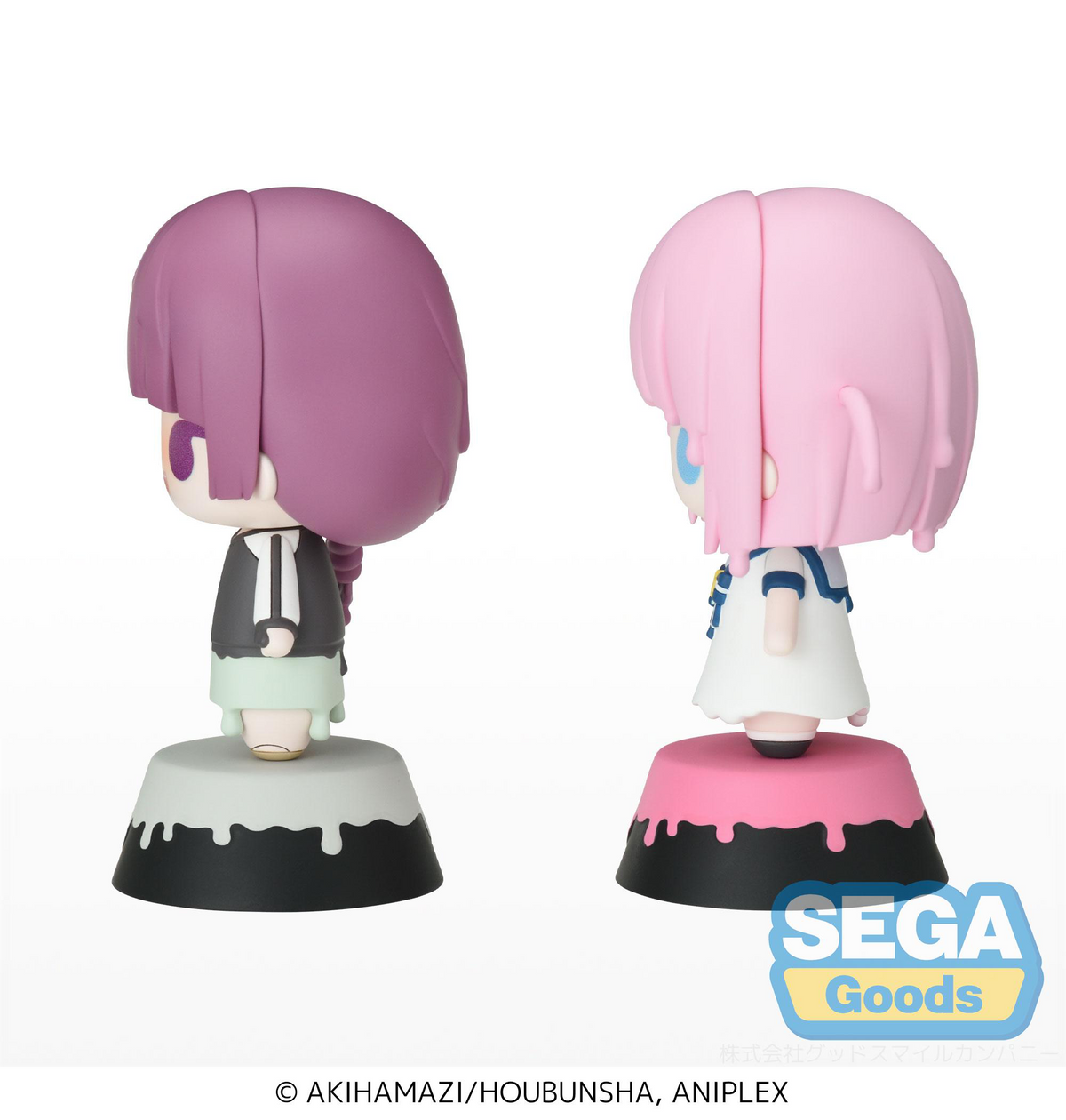 SEGA Tiny Melties Anime "BOCCHI THE ROCK" Mini Figure Vol.4 (EX) [Pack of 2: 1 Kikuri, 1 Futari] (Box of 2)