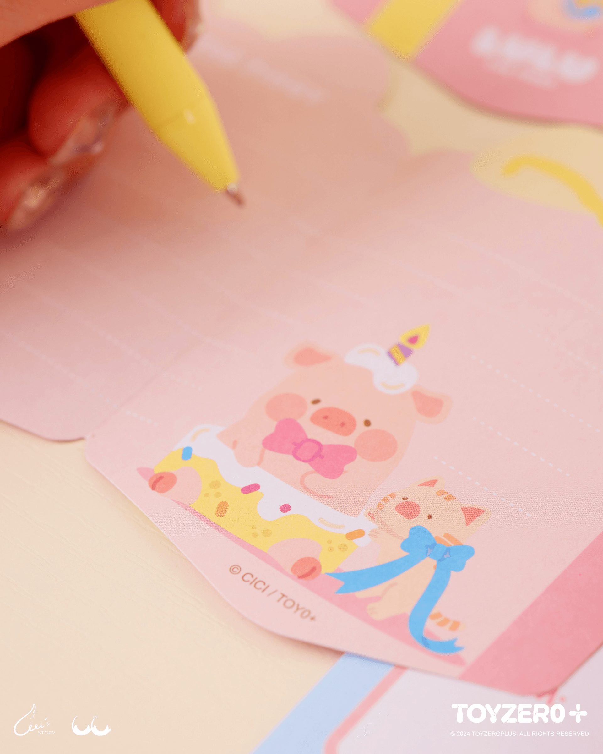 LuLu the Piggy Birthday - Message Letter | 781005360794