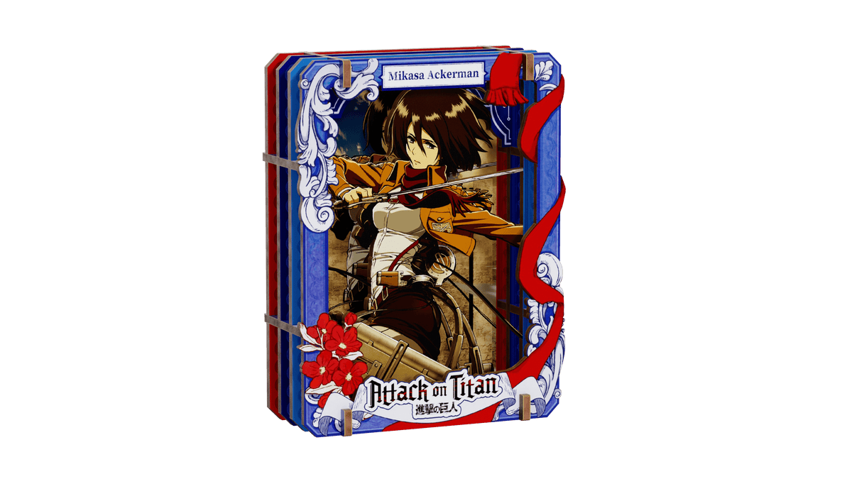 Attack on Titan Wooden Gallery - S (6 units/set) (Box of 6)