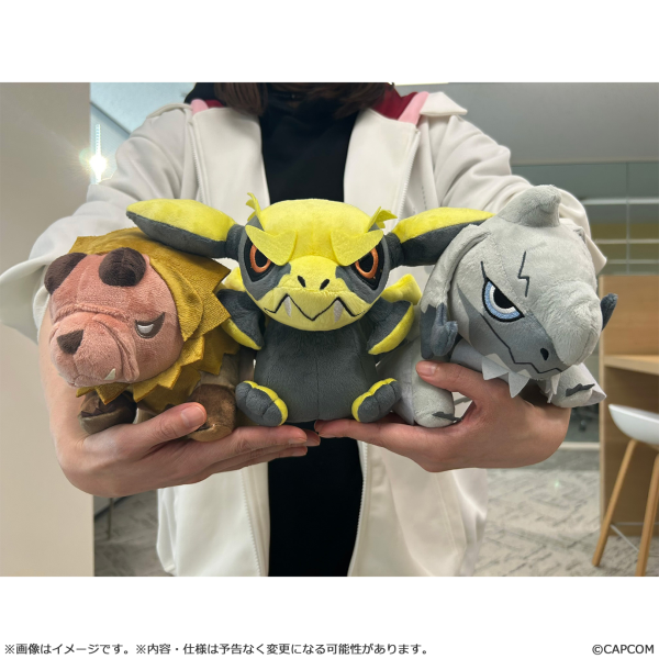 CAPCOM MONSTER HUNTER CHIBI STYLE PLUSH Rey Dau(4976219131216)(4976219131216)